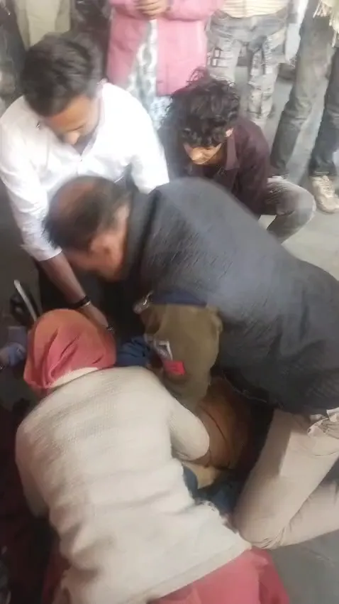 GRP जवान ने सीपीआर देकर बचाई जान