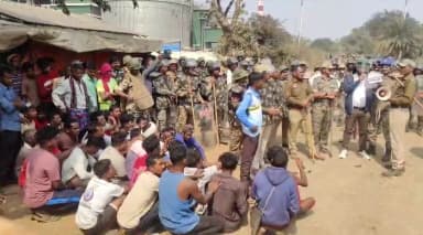 प्लांट के वेस्ट से प्रदूषण और बीमारी फैलने के आरोप; 15 घंटे के हंगामे के बाद प्लांट अस्थाई रूप से बंद