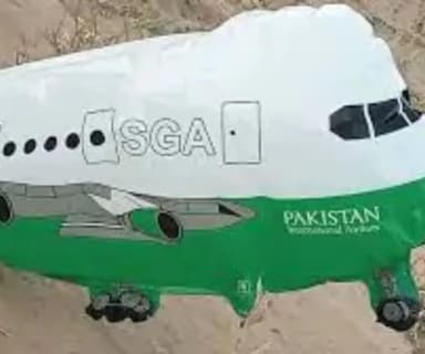 इस पर पाकिस्तान इंटरनेशनल एयरलाइंस लिखा था; जांच में जुटी एजेंसियां
