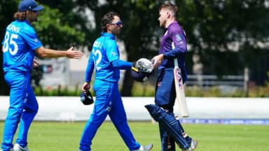 इटली को 73 रन से हराया, ओपनर जॉर्ज मुन्से की हाफ सेंचुरी