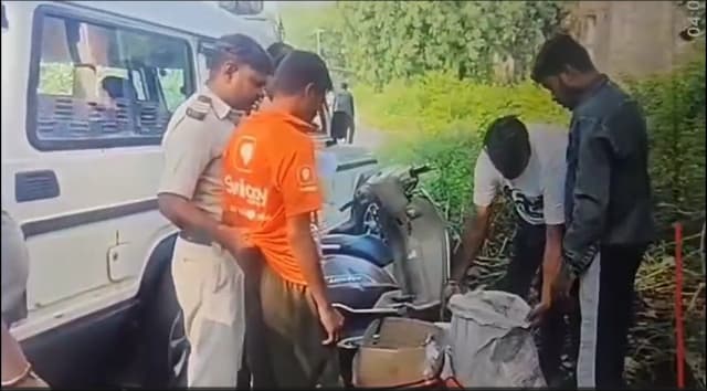 जबलपुर में फूड डिलीवरी बॉय बनकर बेच रहा था शराब, 339 देशी शराब जब्त