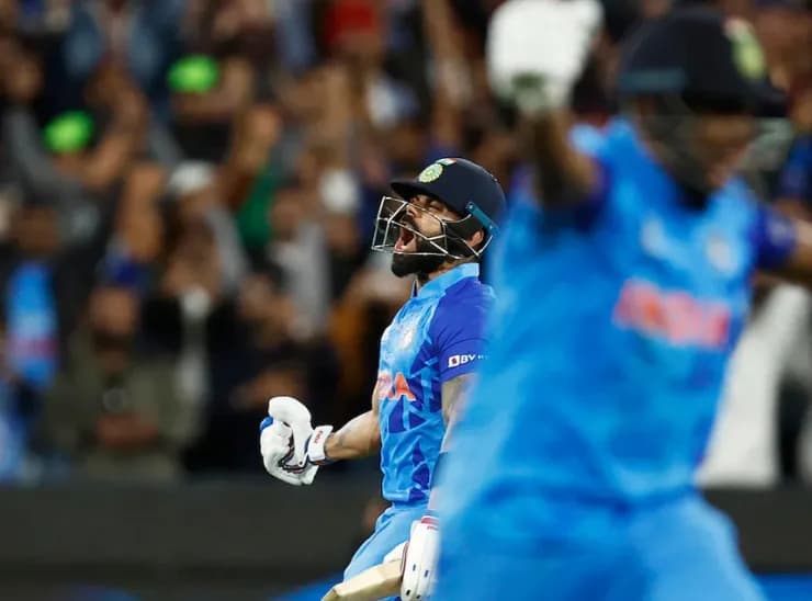 विराट कोहली ने 53 बॉल पर 82* रन बनाए थे (@BCCI)