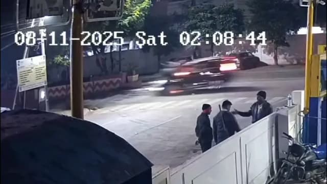 एक युवक गंभीर रूप से घायल, घटना का सीसीटीवी सामने आया