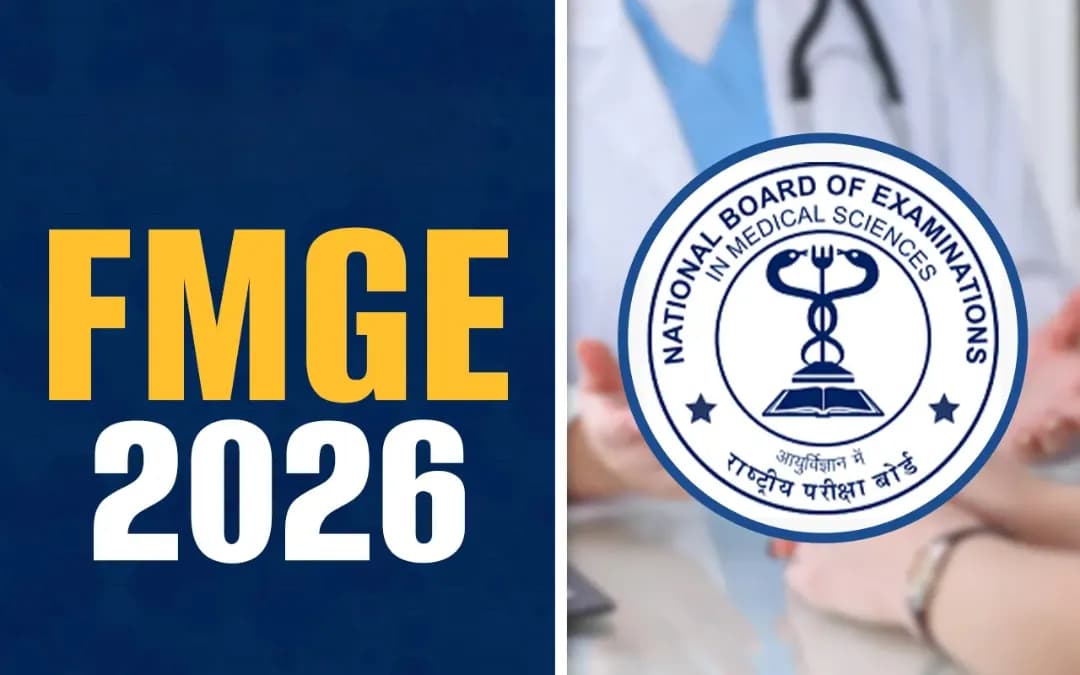 FMGE अक्टूबर सेशन के लिए सिटी स्लिप जारी