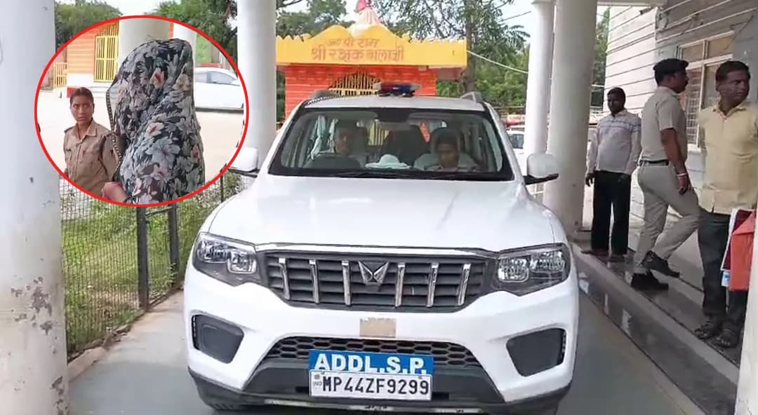 आरोपी महिला की जगह गर्भवती को पकड़ने का आरोप, नीमच सिटी थाने में विवाद।