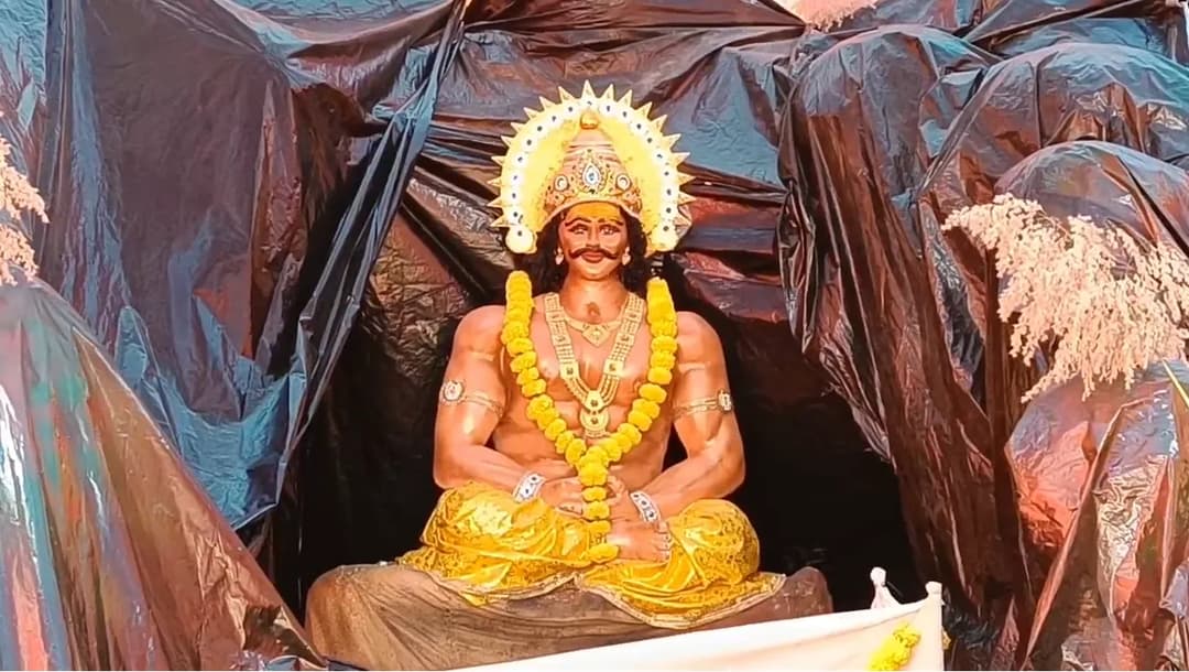 MP में यहां नवरात्रि में होती है रावण की पूजा