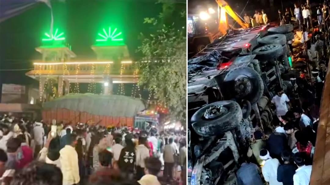 अनियंत्रित ट्रक ने दर्शन के लिए खड़े श्रद्धालुओं को कुचला, 15 की मौत, 26 घायल; सीएसपी को हटाया, 8 सस्पेंड