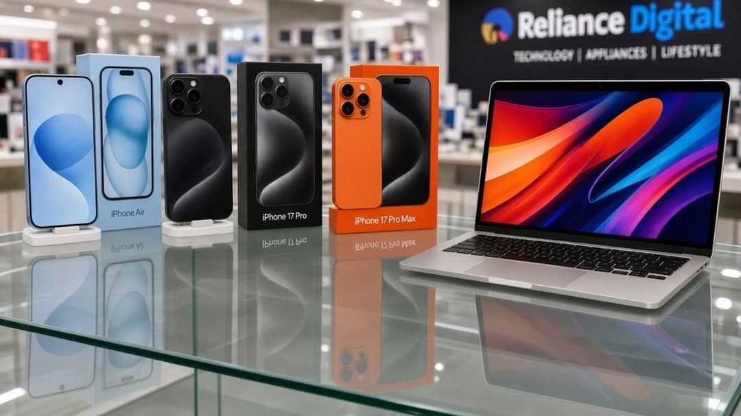 iPhone 17 Pro और iPhone 17 Pro Max पर रिलायंस डिजिटल पर 20,000 रुपए तक का डिस्काउंट मिल रहा है। (AI इमेज)