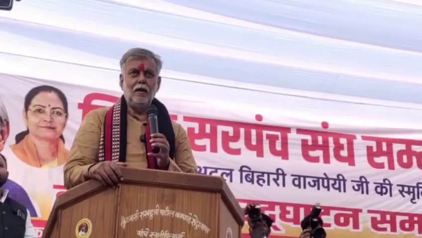 प्रहलाद पटेल के बयान से सियासी हलचल, कांग्रेस ने भाजपा सरकार पर साधा निशाना।