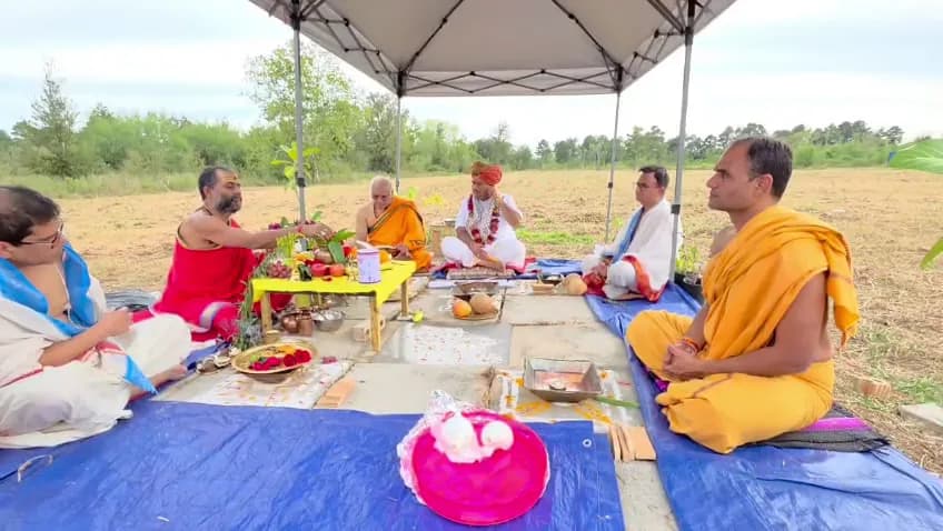 दतिया के पंडोखर धाम की धार्मिक पहल अमेरिका पहुंची
