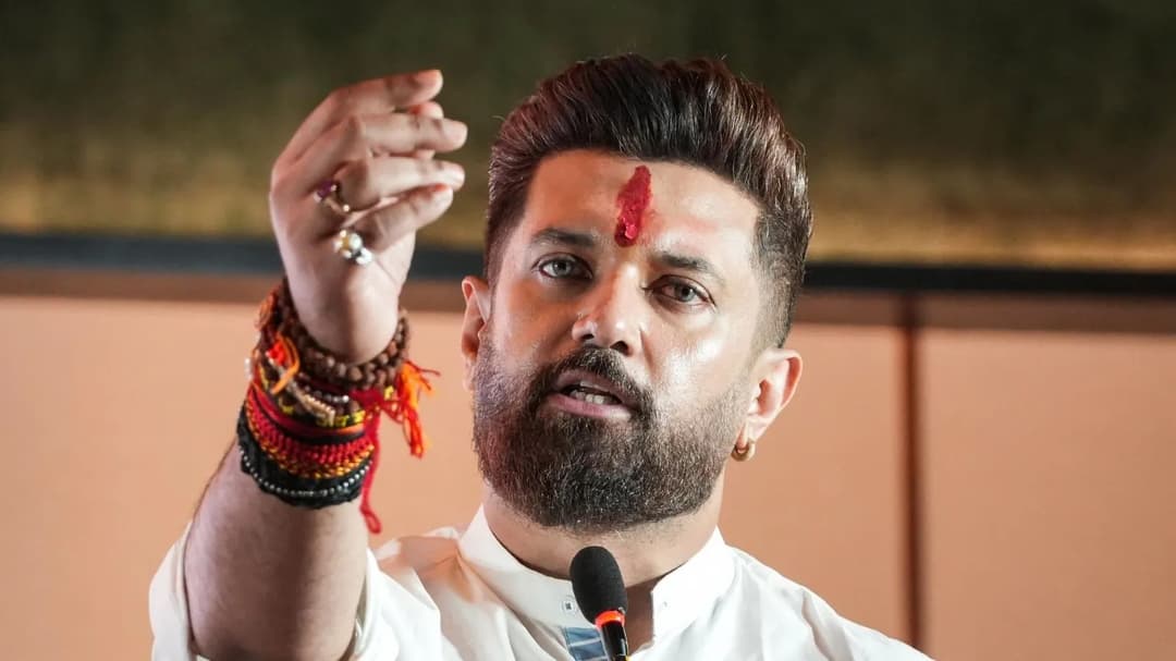 चिराग पासवान की लोक जनशक्ति पार्टी (LJP) केन्द्र की NDA सरकार का हिस्सा है। उनके पास फूड प्रोसेसिंग मिनिस्ट्री है। (फोटो सोर्स: ANI)