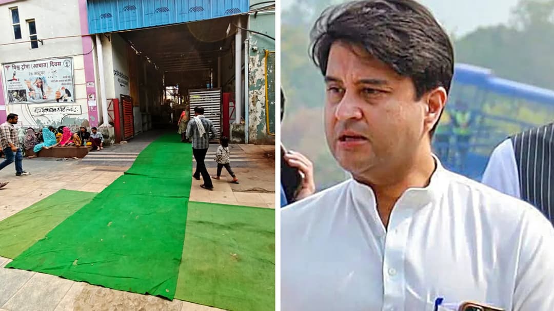 बोले- ये क्या तमाशा है? ग्वालियर हादसे के घायलों से मिलने पहुंचे थे केंद्रीय मंत्री