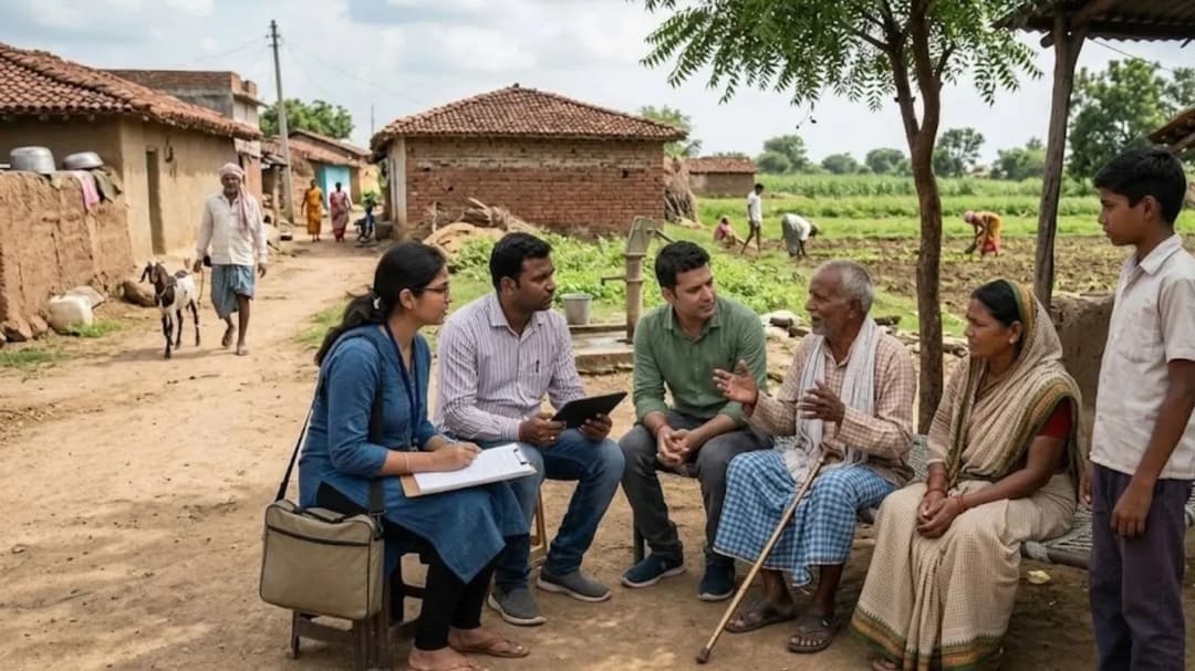 गांव के 59.2% लोगों ने सर्वे में बताया कि उनकी आर्थिक स्थिति पर असर पड़ा है। (AI इमेज)