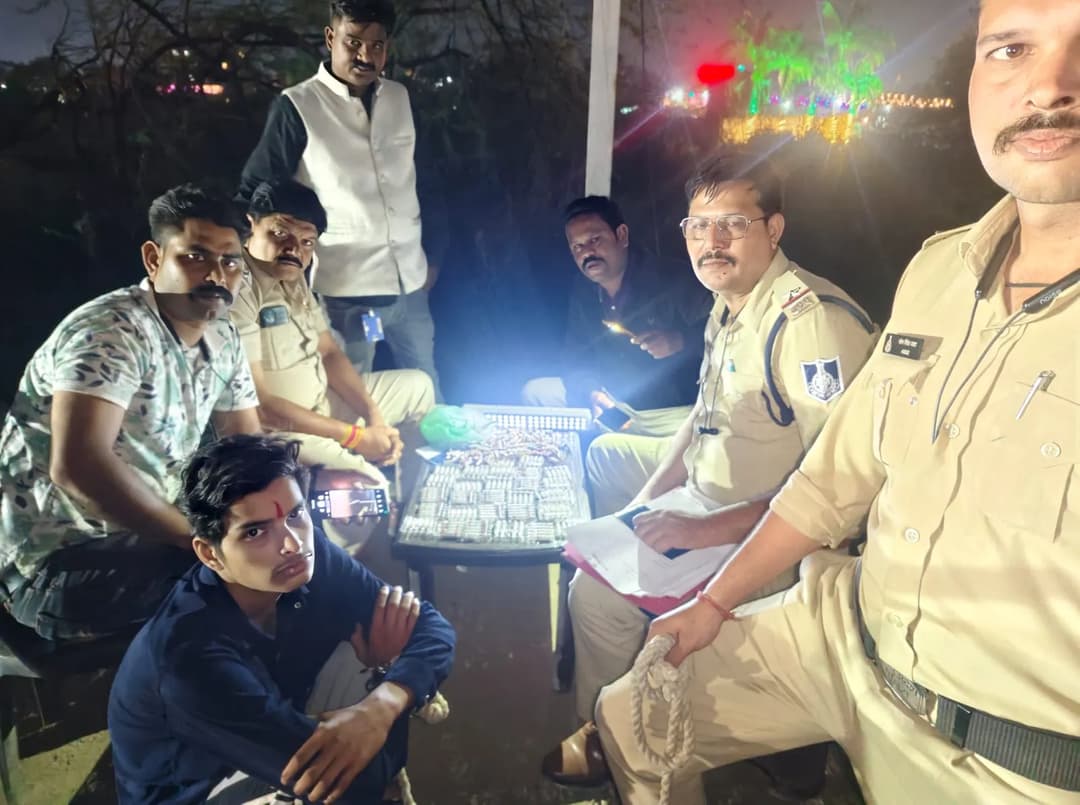 भोपाल में 292 नशीले इंजेक्शन के साथ युवक गिरफ्तार।