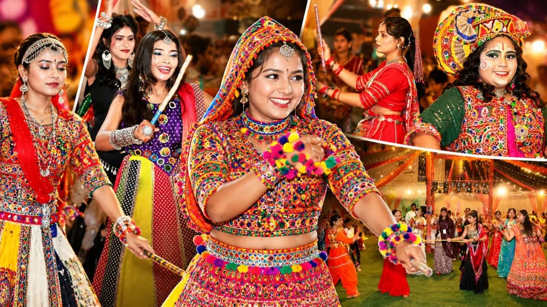 पारंपरिक परिधानों और आकर्षक स्टेप्स ने मोहा मन; संगीत की धुनों पर प्रतिभागियों ने बिखेरे रंग