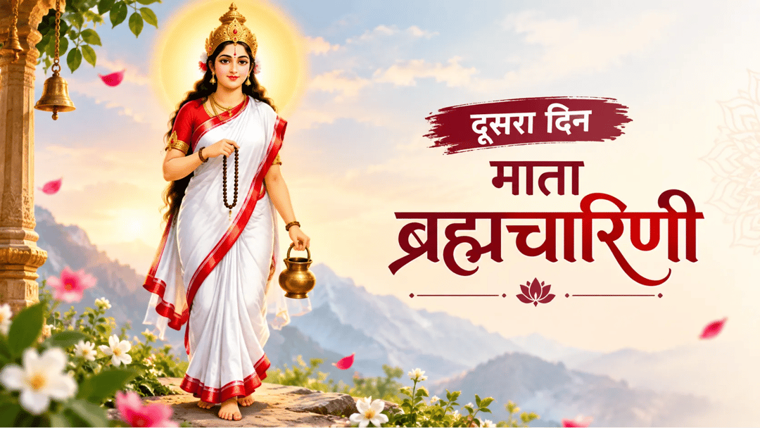 दूसरे दिन पूजी जाती है मां ब्रह्मचारिणी; जानें माता की तपस्विनी रुप की कहानी