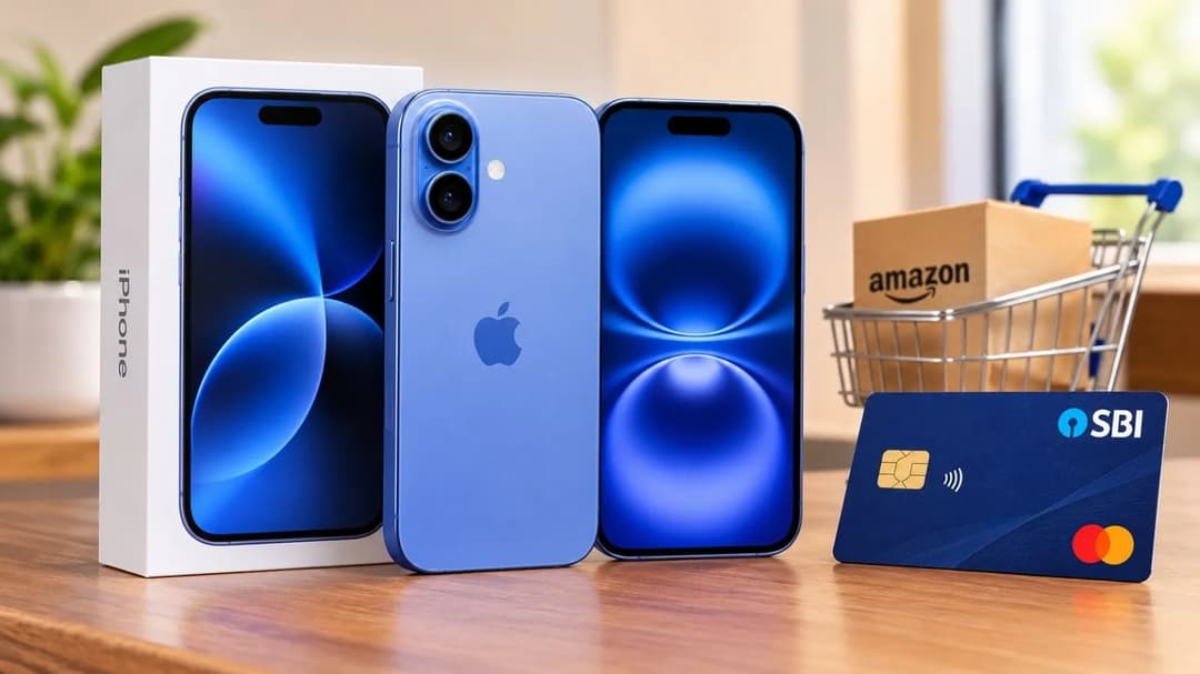 Amazon पर सस्ता हुआ iPhone 16