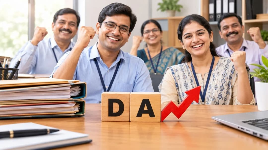 DA बढ़ने से देश के 48 लाख केंद्रीय कर्मचारियों और 68 लाख पेंशनर्स को सीधा फायदा मिलेगा। (AI जेनरेटेड इमेज)