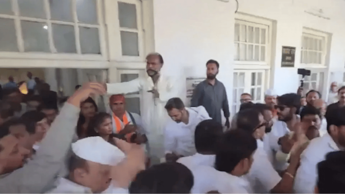 UP कांग्रेस की नई अध्यक्ष के पहले ही कार्यक्रम में हंगामा