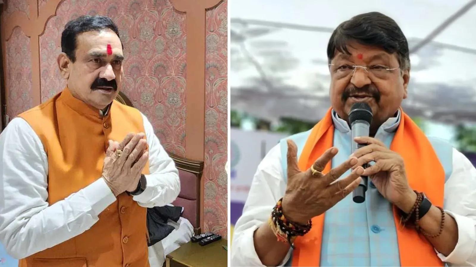 इंदौर में पत्रकारों से चर्चा करते हुए कैबिनेट मंत्री और बीजेपी के वरिष्ठ नेता कैलाश विजयवर्गीय।