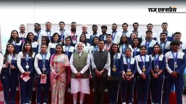 PM एशियन गेम्स मेडलिस्ट से मिले, कहा- हर मैदान पर तिरंगे की शान होगी