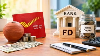 कहां मिलेगा ज्यादा इंटरेस्ट, 5 लाख रुपए के इन्वेस्टमेंट पर ₹5,000 रिटर्न का अंतर; जानें कौन बेहतर