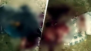 चाकू लेकर गांव में घूमता रहा आरोपी; खुद की उंगली काटी