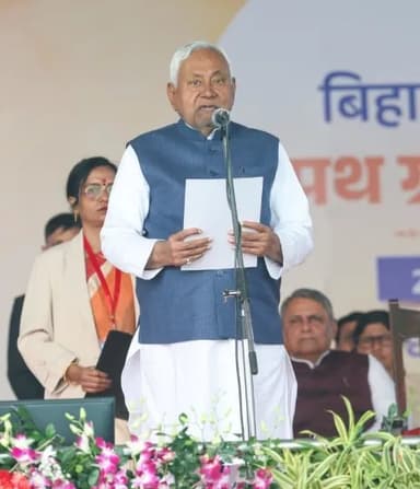 10वीं बार बिहार के CM बने नीतीश
