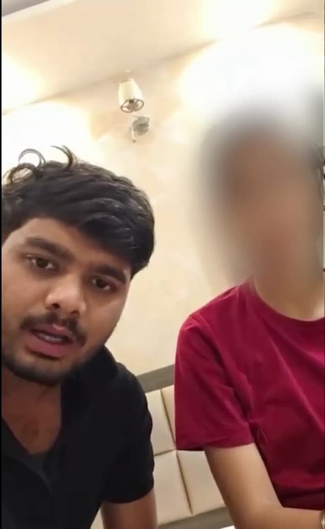 आरोपी का वीडियो वायरल, बोला- छात्रा अपनी मर्जी से साथ आई