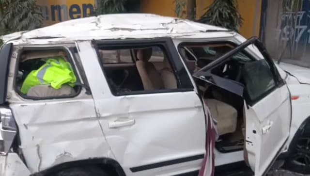 चालक की मौके पर मौत, CCTV में कैद हुआ हादसा