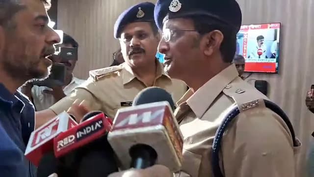 एसपी ऑफिस के केबिन में एडिशनल एसपी ने मीडिया कर्मी से बहस की, वीडियो वायरल