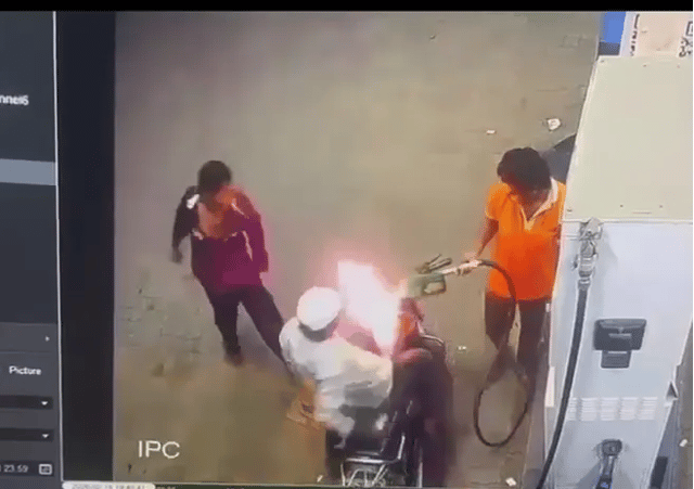 कर्मचारियों की सतर्कता से खौफनाक हादसा टला, घटना CCTV में कैद