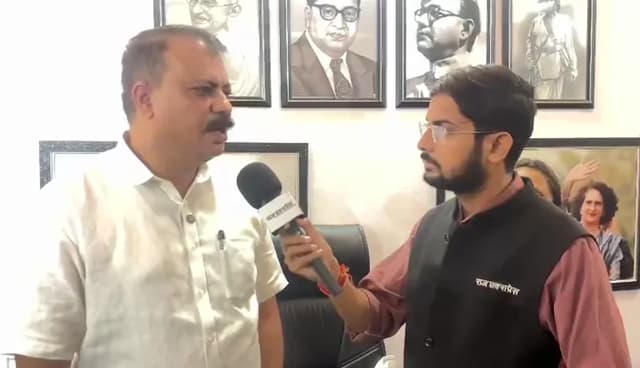 कांग्रेस की जीत का किया दावा, कहा- जनता ने मुद्दों पर किया मतदान; राजेंद्र भारती को लेकर भी बोले